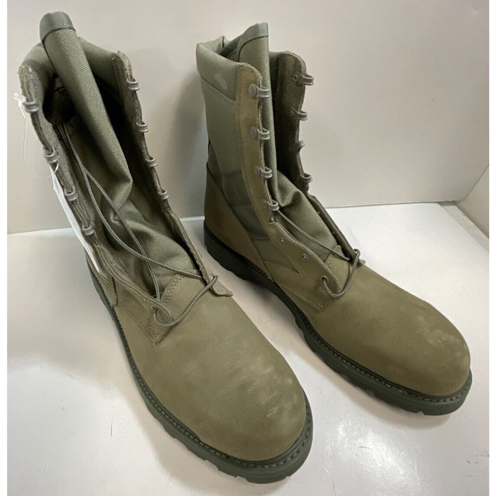 Thorogood Hot Weather Sage Steel Toe Boot Size 15 1/2 N RecycledFashionShopCom - Picture 11 of 16